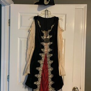 Pirate Costume Dress with Hat